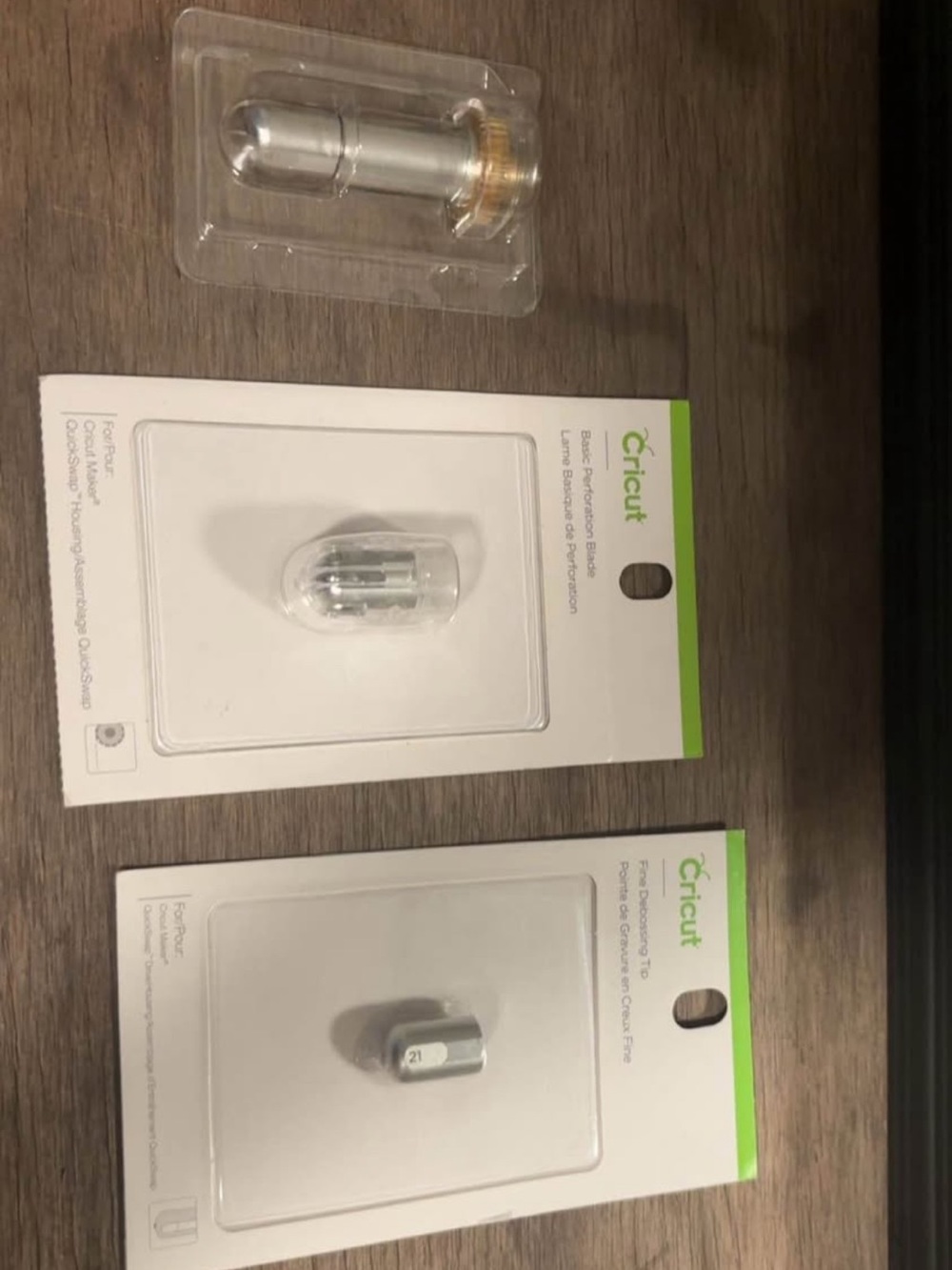Cricut Silver Replacement Blade Housing - 3 Pack